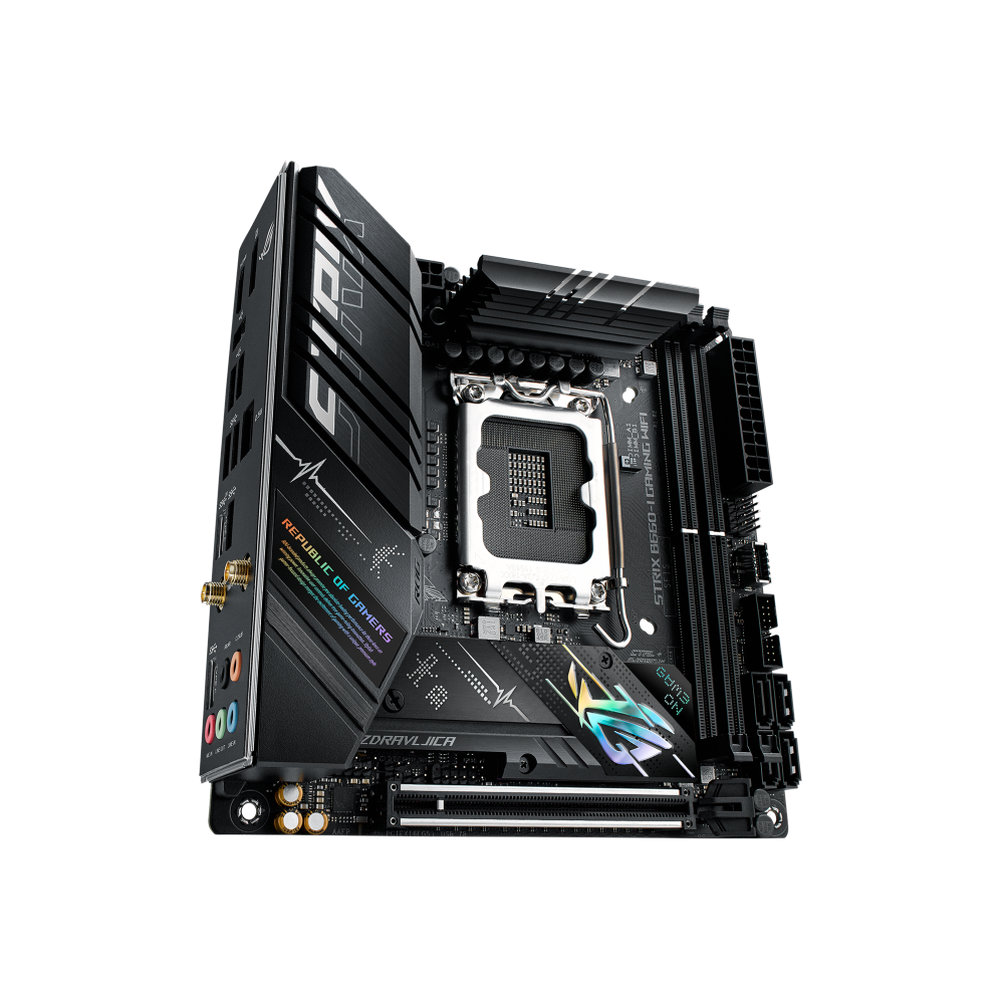 ASUS ROG INTEL B660 mITX Gaming motherboard DDR5 WIFI