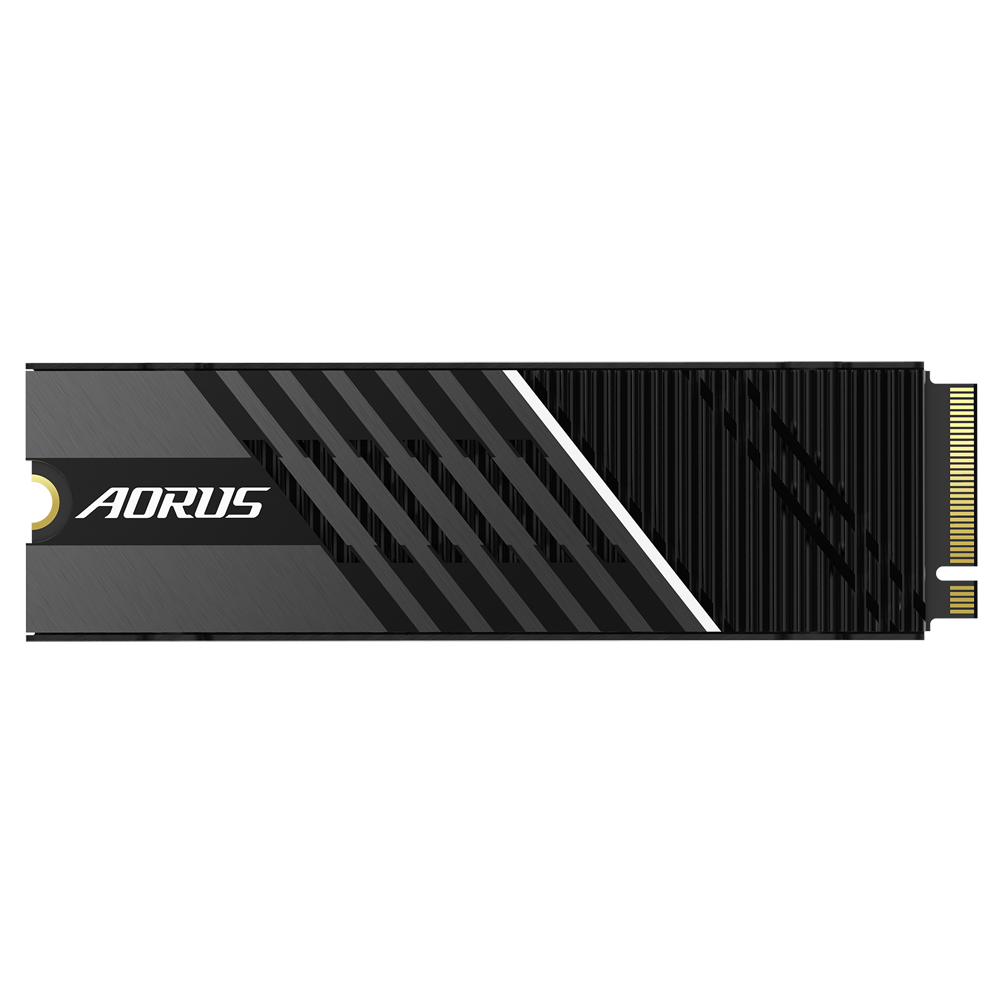 Gigabyte AORUS Gen4 7000s SSD 1TBPCIe 4.0x4 NVMe 1.4 DDR4 DRAM 8 CH w32 CEs Phison 4th Gen LDPC & RAID ECCAES-256 Encryption Thermal Throttle Protec