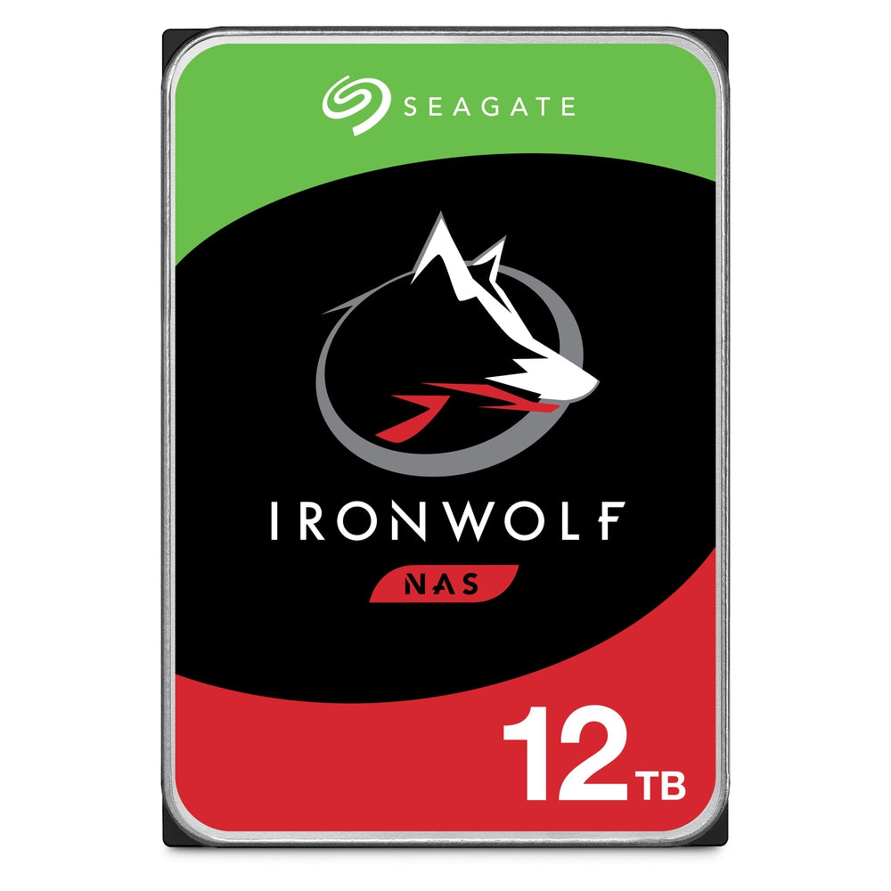Seagate IronWolf Pro NAS 3.5" HDD 12TB SATA 6Gb/s 7200RPM 256MB Cache 5 Years  or 1.2M Hours