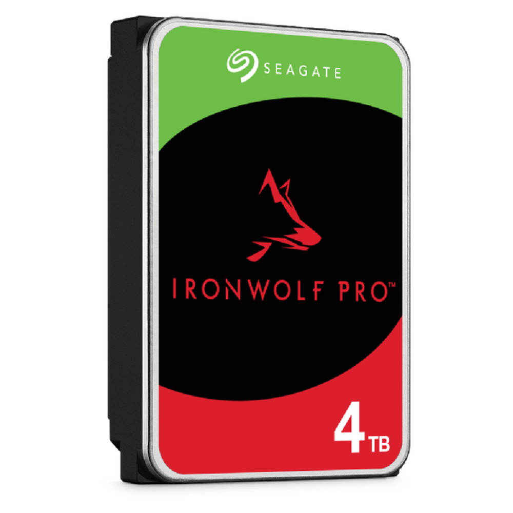Seagate IronWolf Pro NAS 3.5" HDD 4TB SATA 6Gb/s 7200RPM 256MB Cache 5 Years or 2M Hours