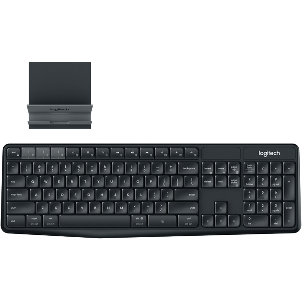 Logitech K375s MULTI-DEVICE WIRELESS KB and Stand Combo