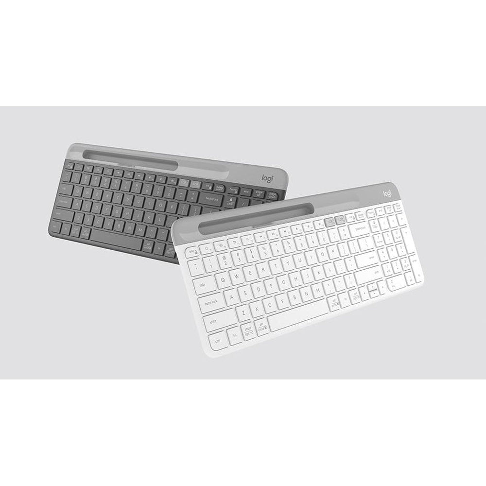 Logitech Slim Multi-Device Wireless Keyboard K580 - White