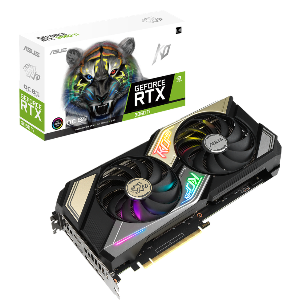 Asus NVIDIA KO GeForce RTX™ 3060 Ti V2 OC Edition GAMING Graphic Card