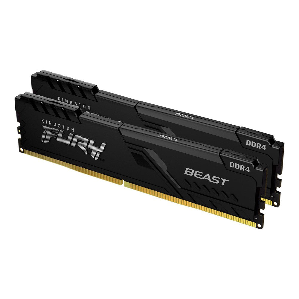 Kingston 32GB 3200MHz DDR4 CL16 DIMM (Kit of 2) FURY Beast Black