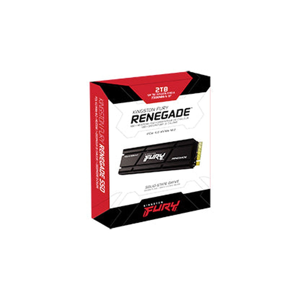 Kingston 2000G RENEGADE PCIe 4.0 NVMe SSD W/ HEATSINK
