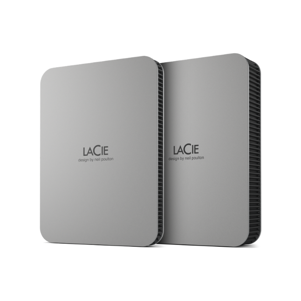 LaCie Mobile Drive Secure USB-C Space Grey 5TB