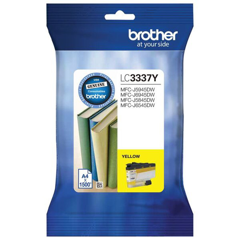 Brother YELLOW INK CARTRIDGE TO SUIT MFC-J5945DW - UP TO  1500PAGES
