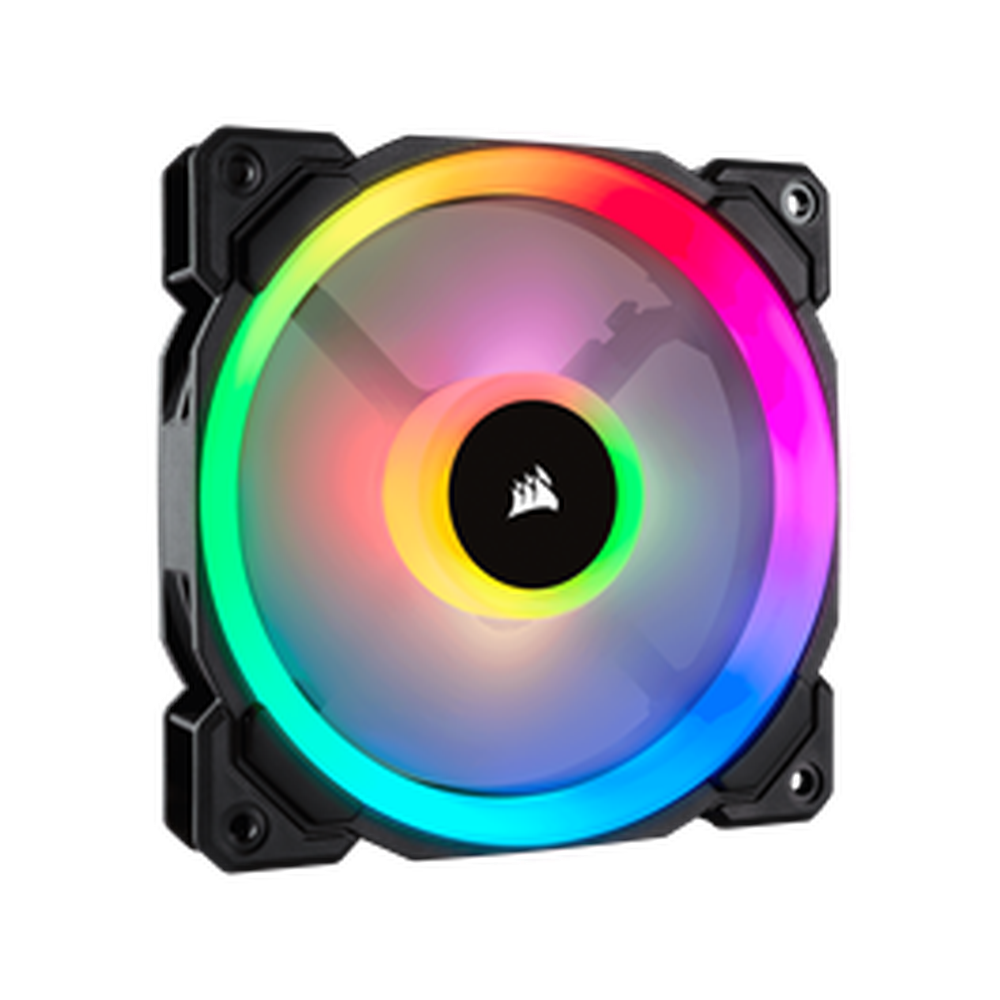 Corsair LL Series LL120 RGB 120mm Dual Light Loop RGB LED PWM Fan Single Pack