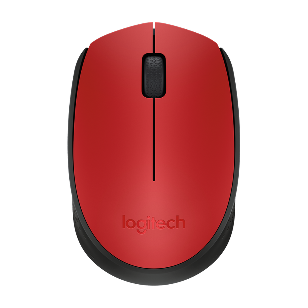 Logitech M171 Wireless Mouse - Red