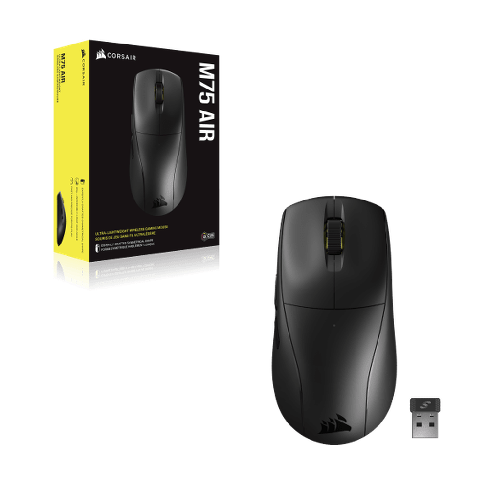 M75 AIR WIRELESS Ultra-Lightweight Gaming Mouse Black (AP)
