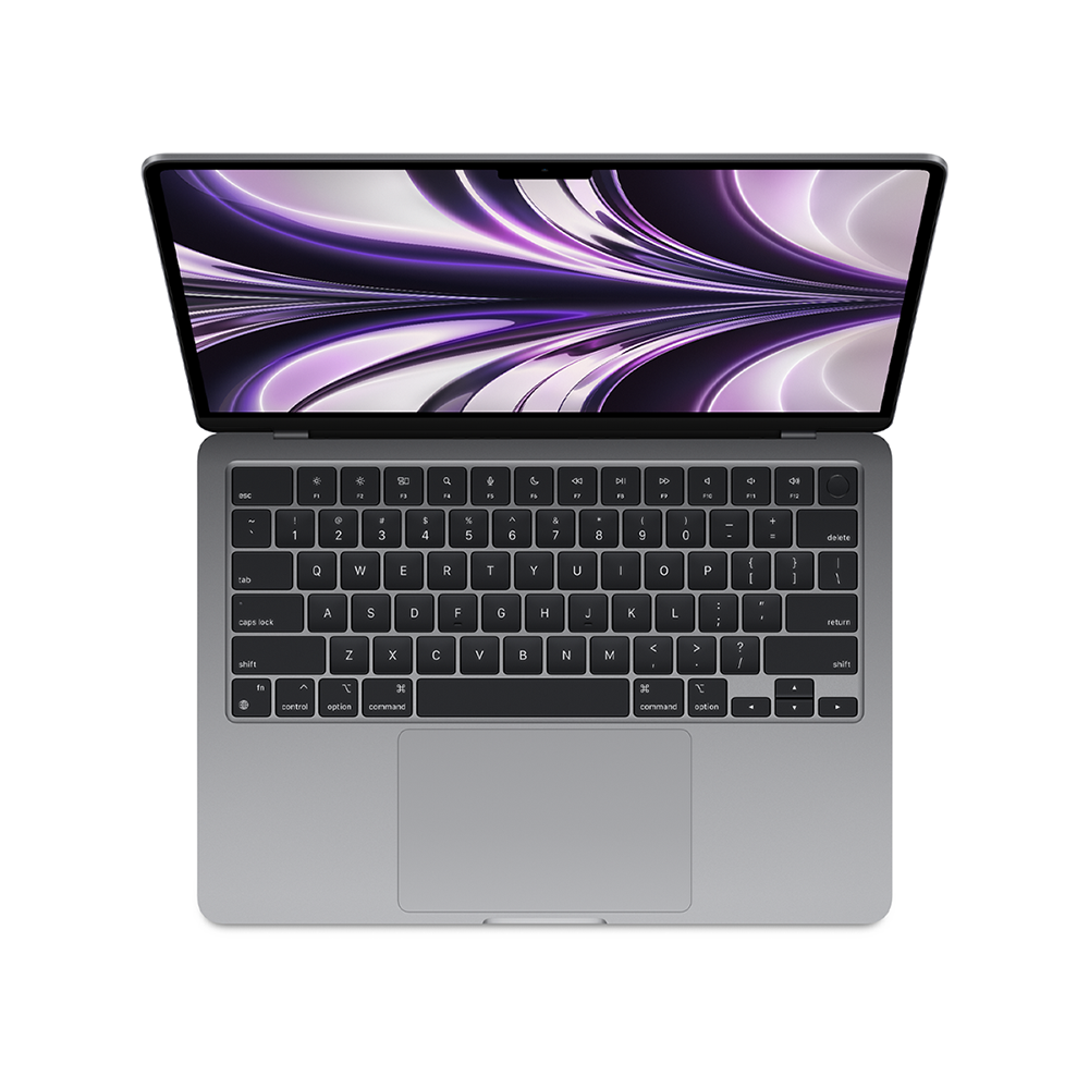 Apple CTO MacBook Air 13-inch/Space Grey/M2 8-core CPU 10-core GPU/16GB/512GB SSD storage/10-Core GPU/Backlit KB with Touch ID////67W PA