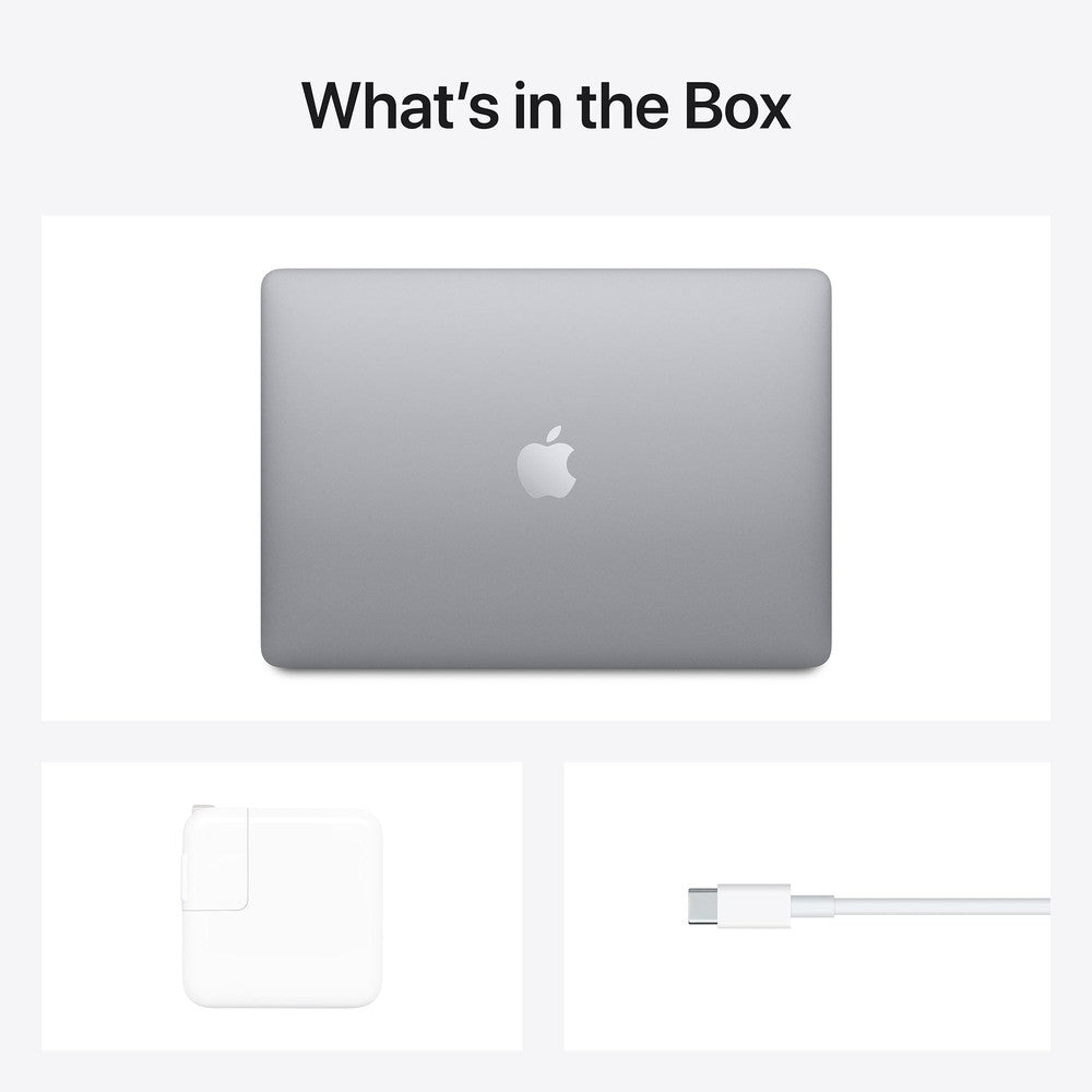 Apple MacBook Air 13.3in/Space Grey/Apple M1 with 8-core CPU 7-core GPU/16GB/256GB SSD/Force Touch TP/Backlit Magic KB /