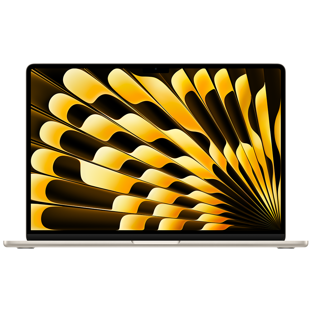 Apple 15-inch MacBook Air: Apple M2 chip with 8-core CPU and 10-core GPU 256GB - Starlight