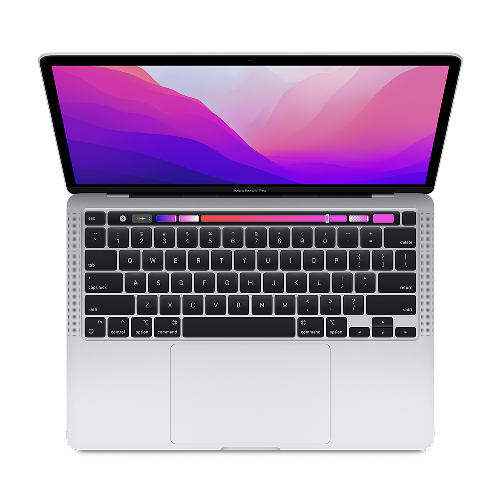Apple 13-inch MacBook Pro: Apple M2 chip with 8-core CPU and 10-core GPU 256GB SSD - Silver