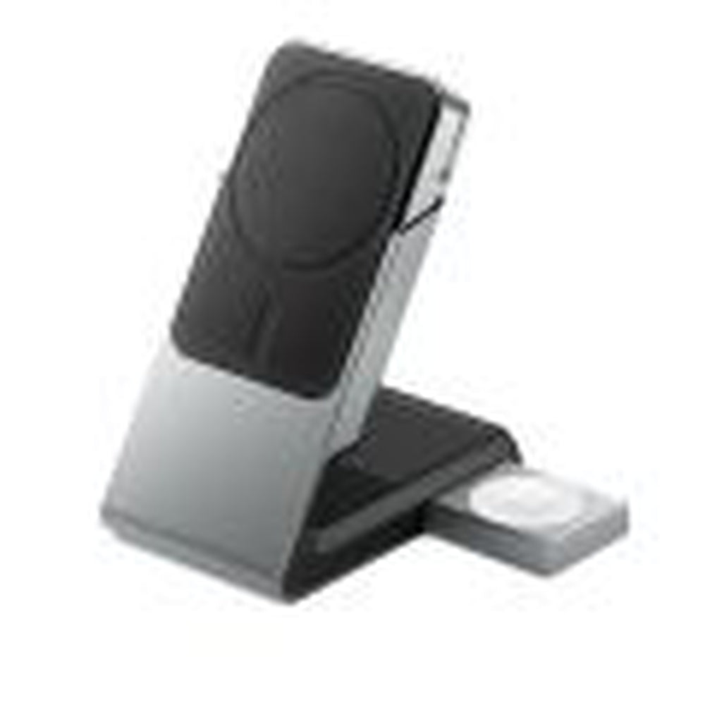 ALOGIC MATRIX 3-IN-1 UNIVERSAL MAGNETIC CHARGING DOCK WITH APPLE WATCH CHARGER - BLACK (AUS)