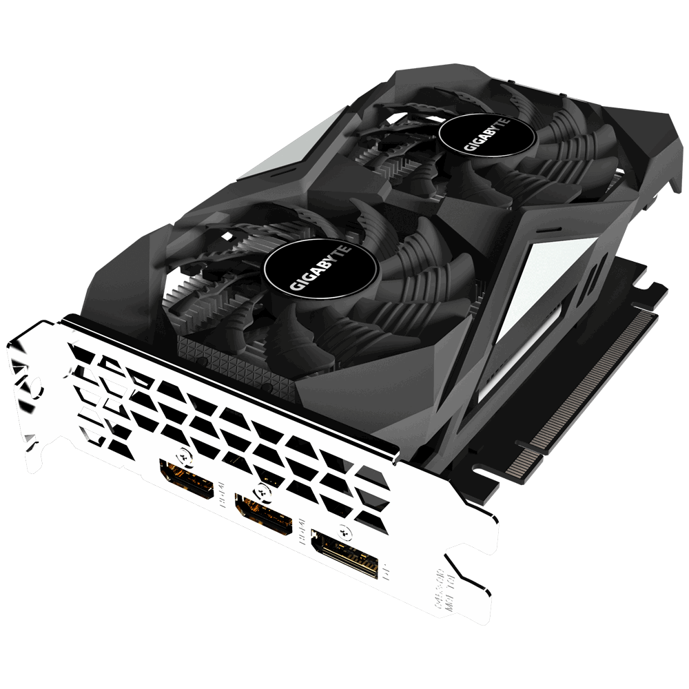 Gigabyte NVIDIA GTX 1650 OC 1710MHz 4GB GDDR5 1xDP 2xHDMI ATX 2xFans 300W