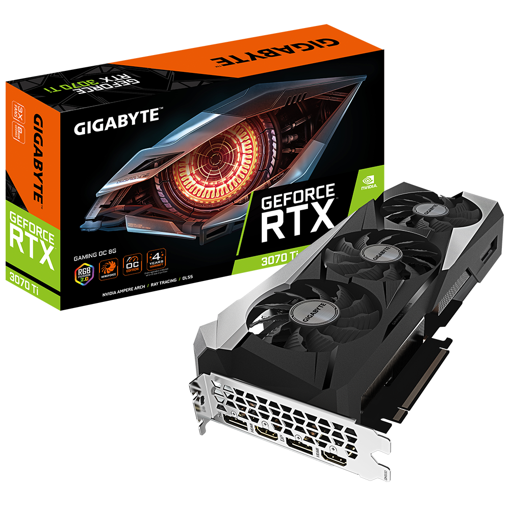 Gigabyte NVIDIA GeForce RTX™ 3070 Ti GAMING OC 8G