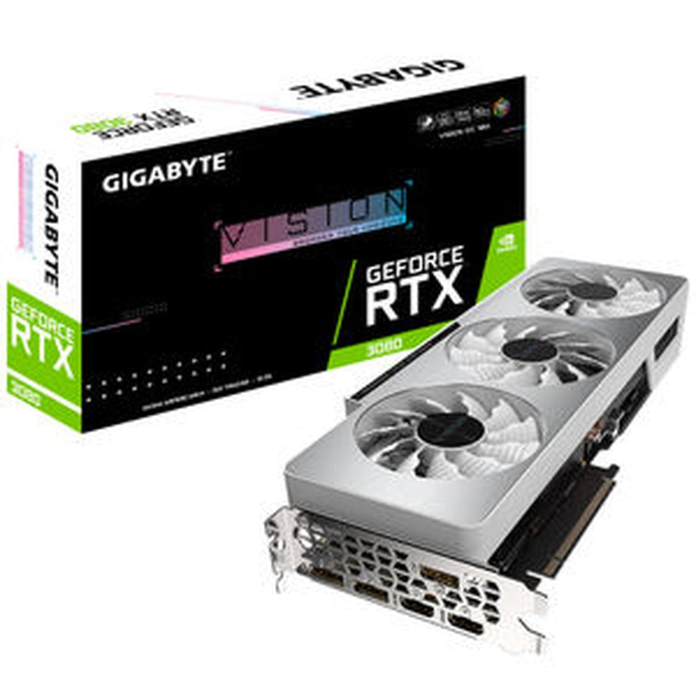 Gigabyte LHR-NVIDIA GeForce RTX 3080 10GB GDDR6X 320-bit memory WINDFORCE 3X RGB Fusion 2.0