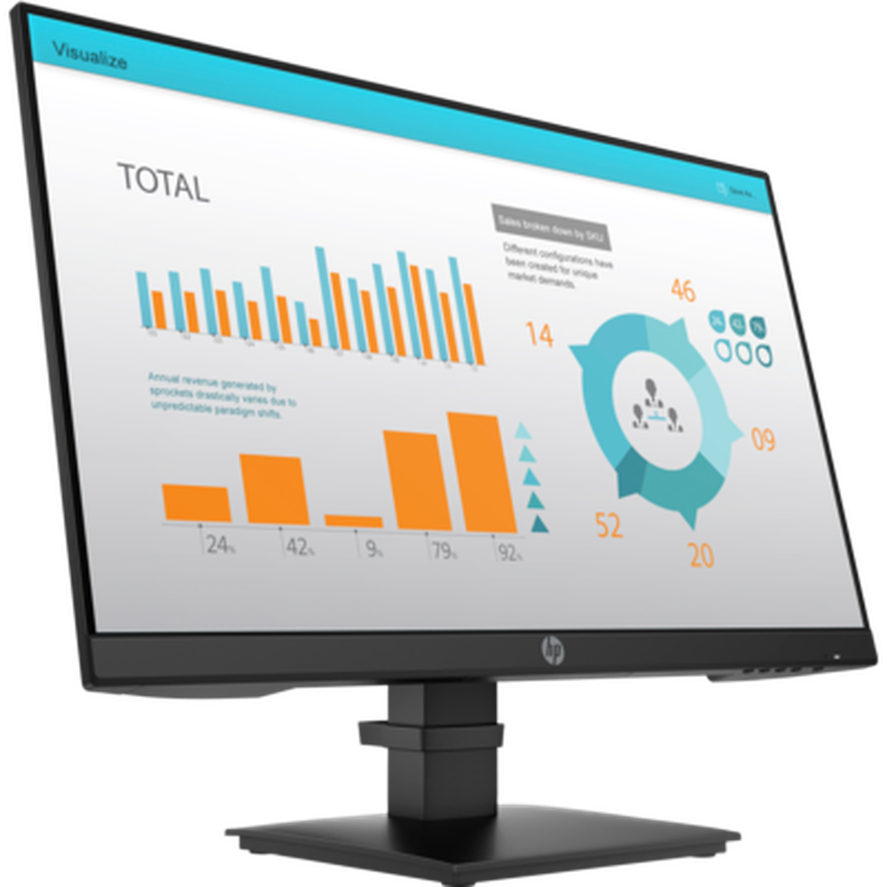 HP P24 G4 - 23.8" IPS 16:9 1920x1080 VGA+DP+HDMI Tilt 3 Yrs (replaces P244 5QG35AA)