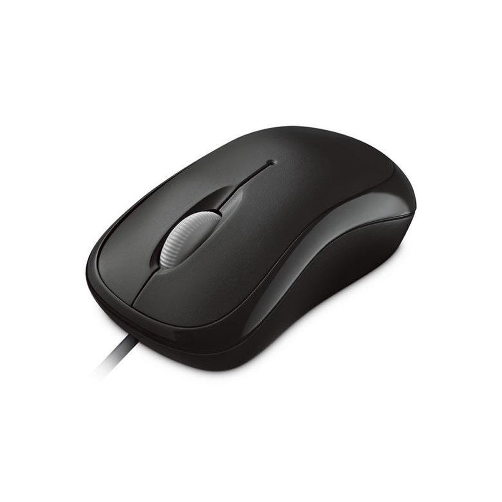 Microsoft Basic Opt Mse Win32 USB Port EN/IT/ES/PT/AR Hdwr - Black