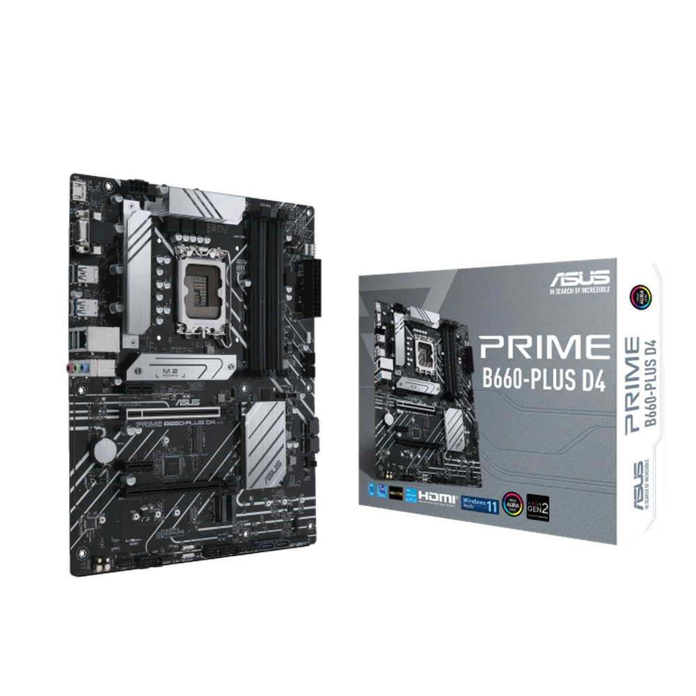 ASUS INTEL B660 ATX motherboard DDR4