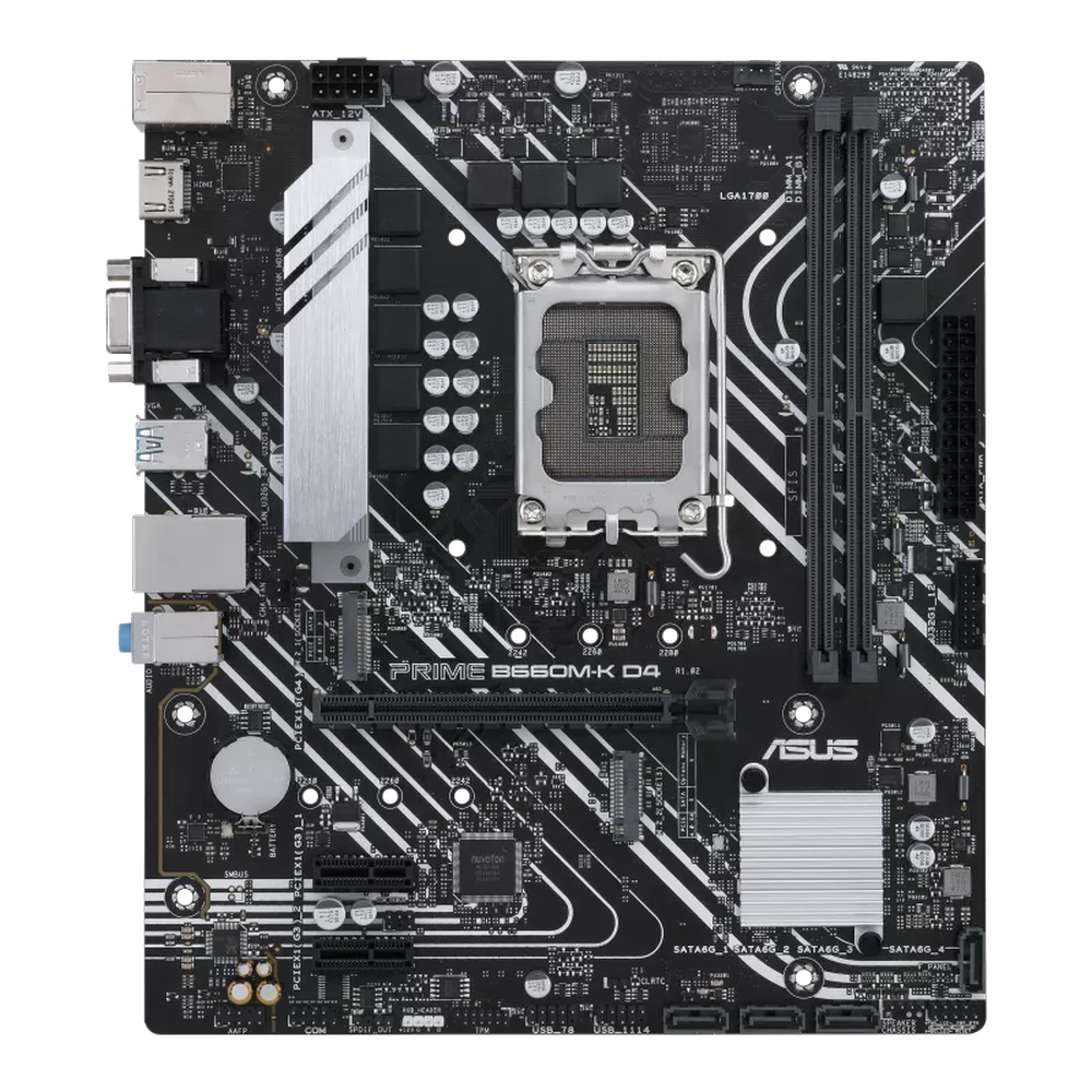ASUS INTEL B660 mATX motherboard DDR4