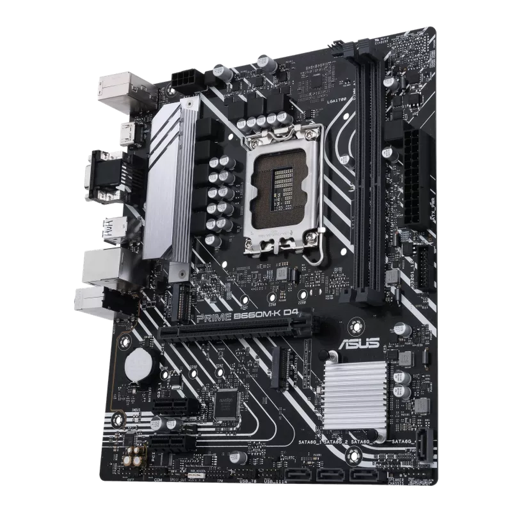 ASUS INTEL B660 mATX motherboard DDR4