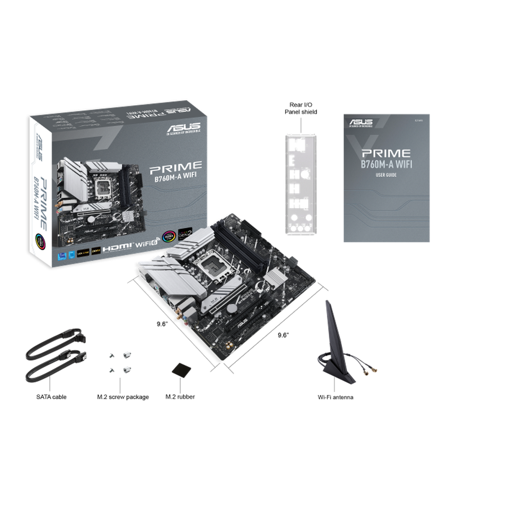 PRIME B760M-A WIFI//LGA1700B760USB3.2 GEN 2WIFI6MB