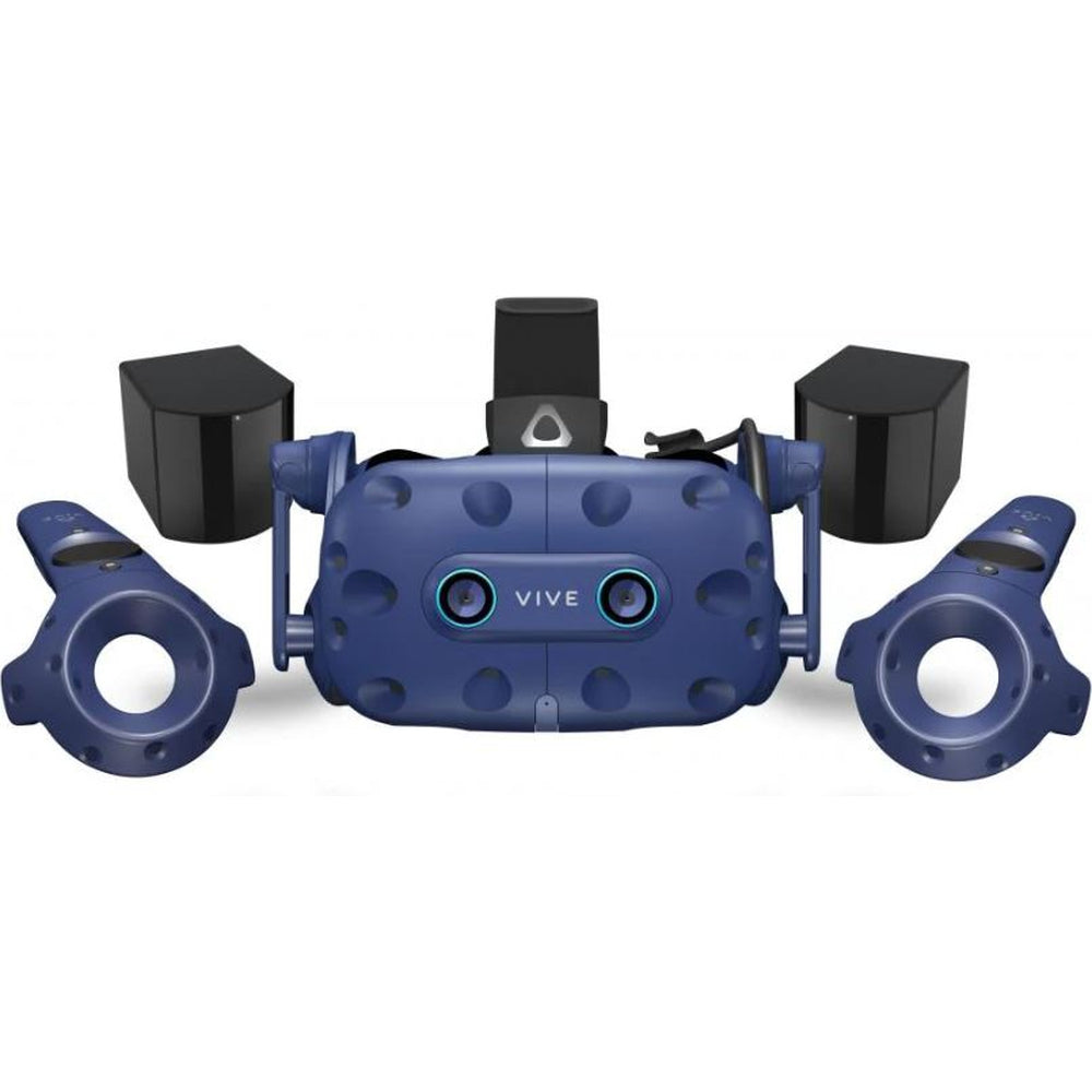 HTC VIVE PRO EYE FULL KIT HEADSET BASE STATIONx2 CONTROLLERx2 USB 3.0 CABLEx1 MICRO USB CABLEx2 2 YR LIMITED