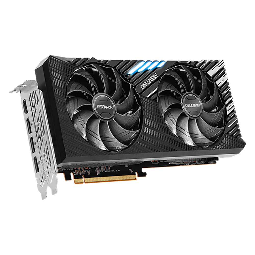 AMD ASROCK RADEON RX7800XT CL GAMING GRAPHICS CARD 16GB GDDR6 HDMI / DUAL DP
