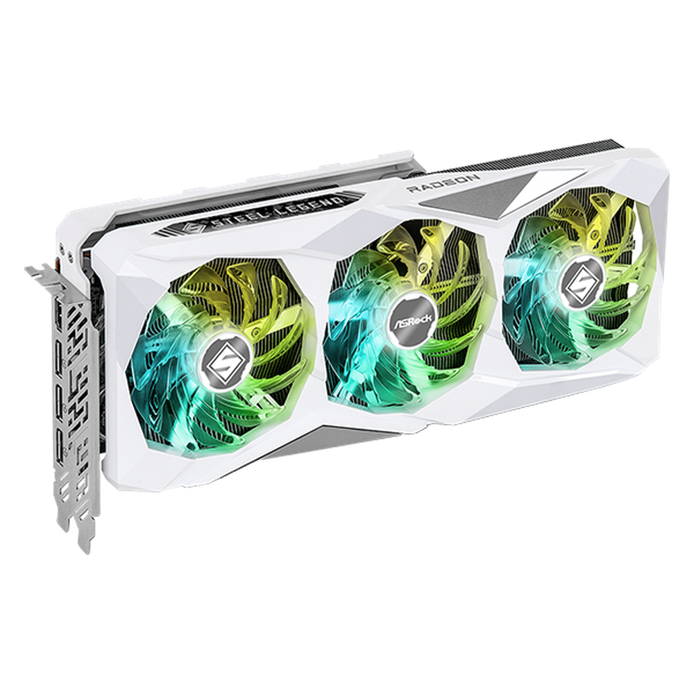 AMD ASROCK RADEON RX7800XT SL GAMING GRAPHICS CARD 16GB GDDR6 HDMI / DUAL DP
