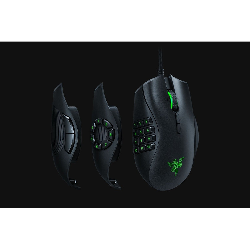 Razer Naga Trinity - Multi-color Wired MMO Gaming Mouse