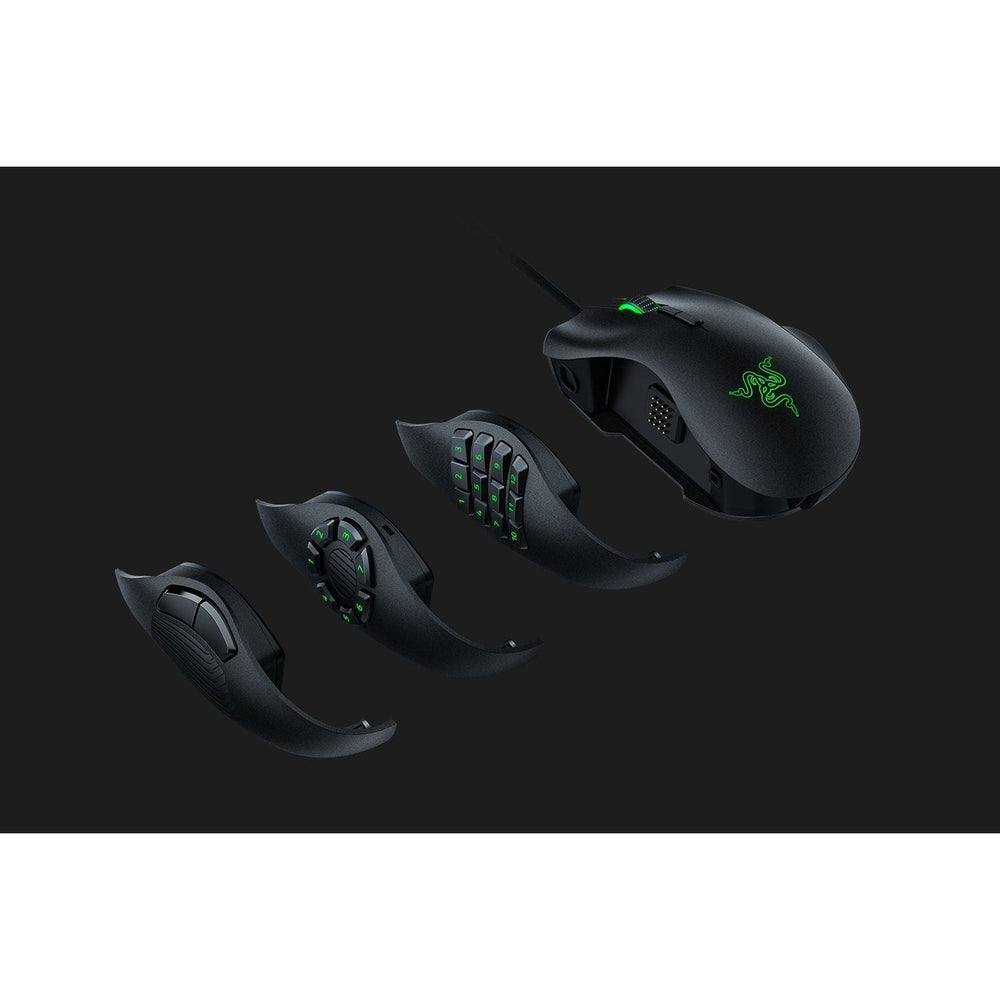 Razer Naga Trinity - Multi-color Wired MMO Gaming Mouse