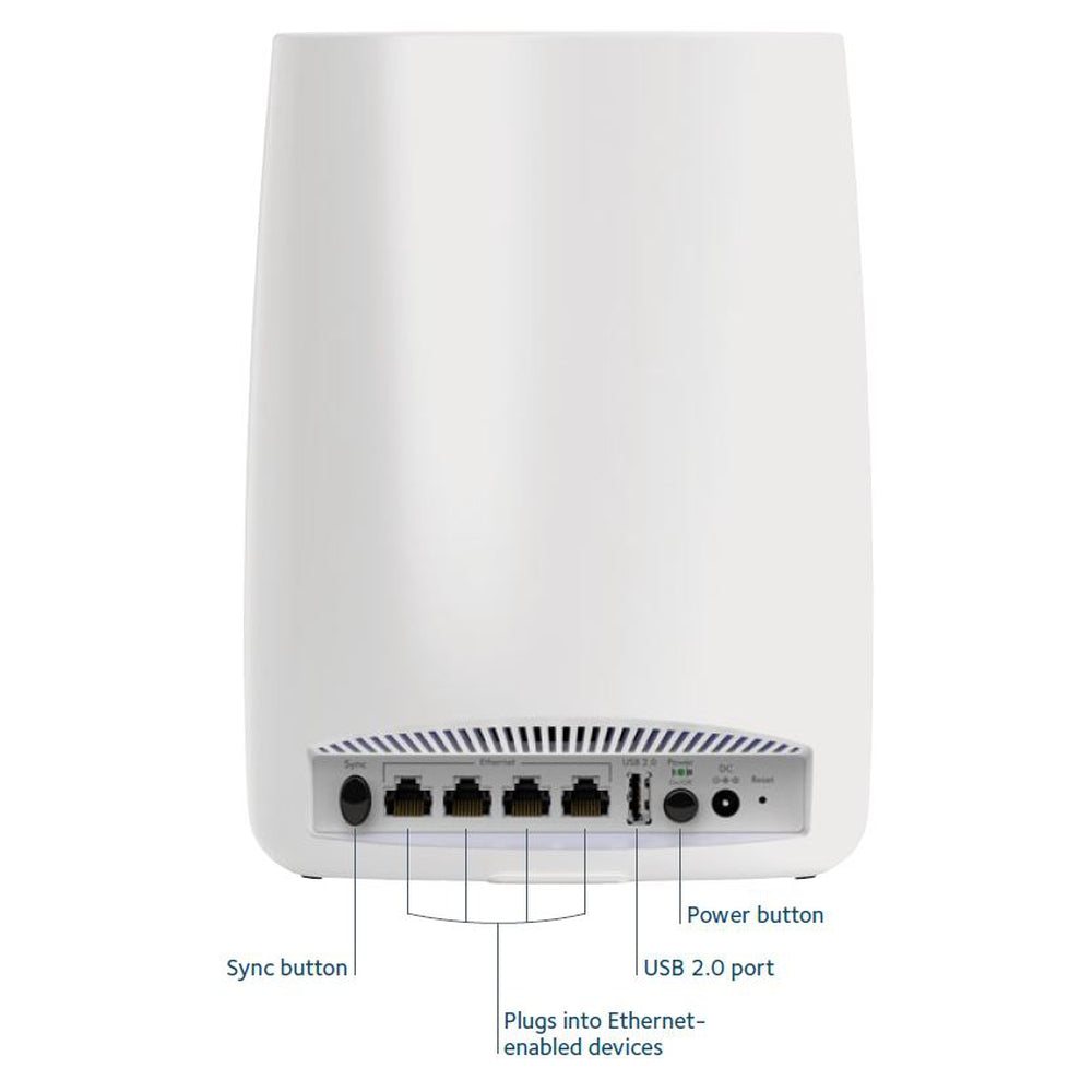 Netgear Orbi High-performance AC3000 Tri-band WiFi System (Router & Sa