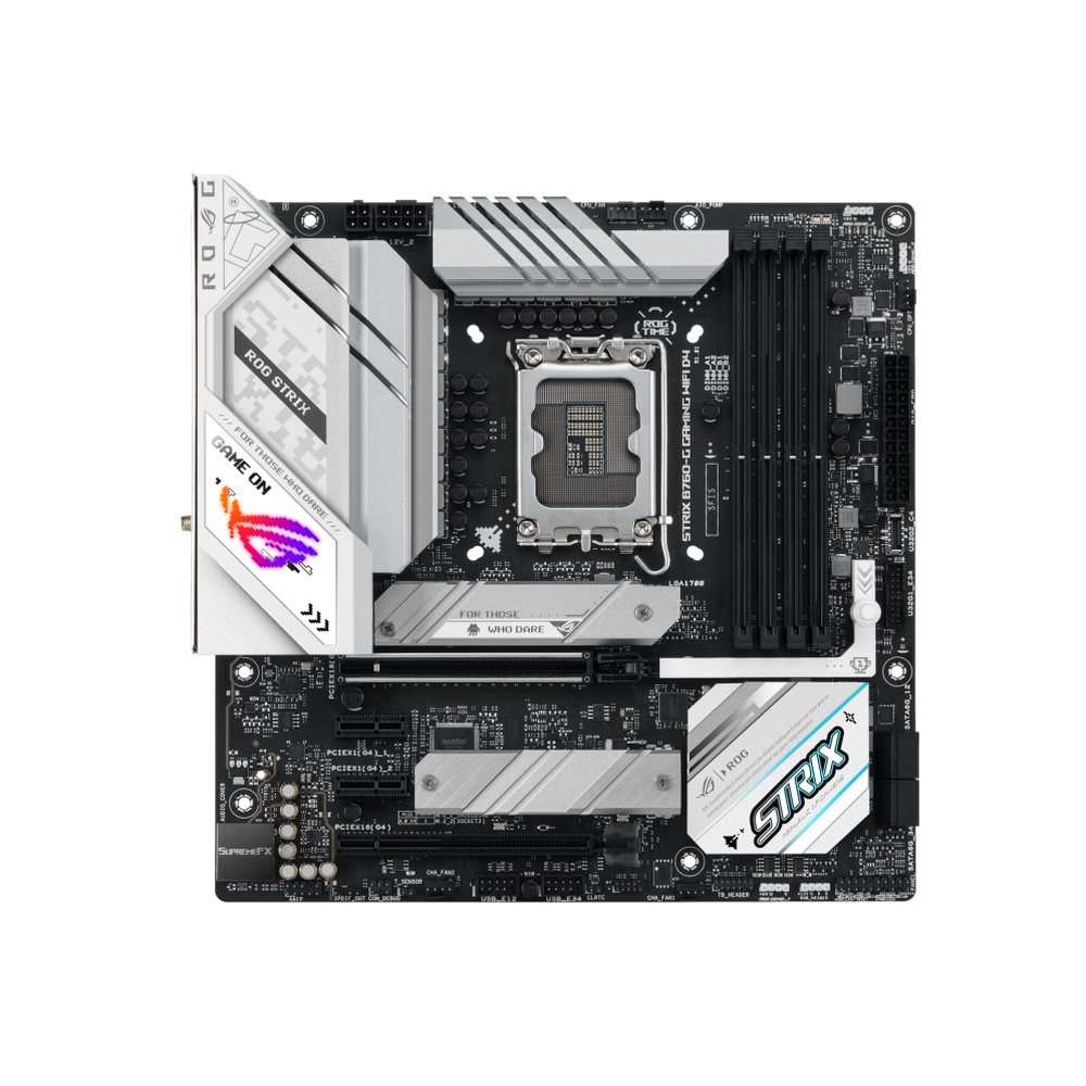 ASUS Intel B760 ROG STRIX B760-G GAMING WIFI D4 Motherboard HDMI DisplayPort Ethernet