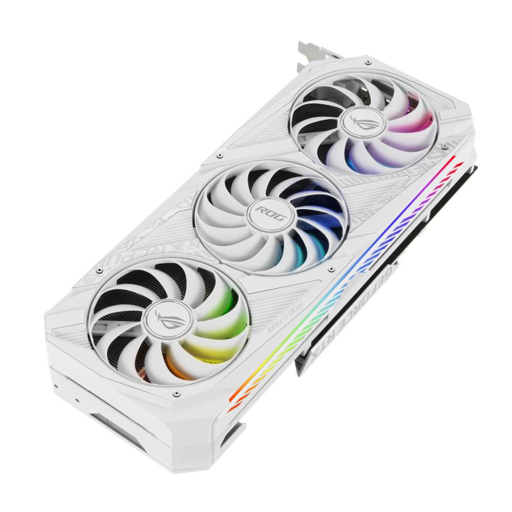Asus NVIDIA ROG-STRIX-RTX3080-O10G-V2-WHITE Graphic Card