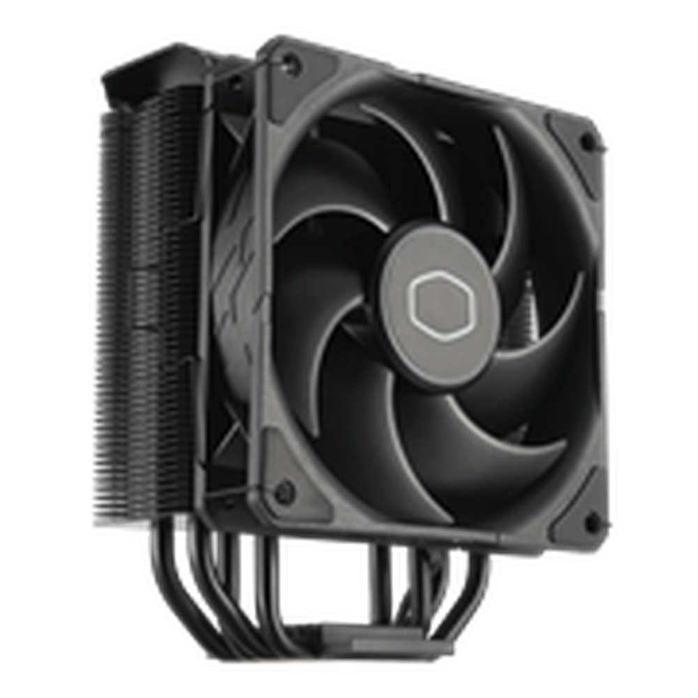 Cooler Master Hyper 212 Black Full Black Coated 1x 120mm SickleFlow Edge Fan CryoFuze Thermal Paste Included.
