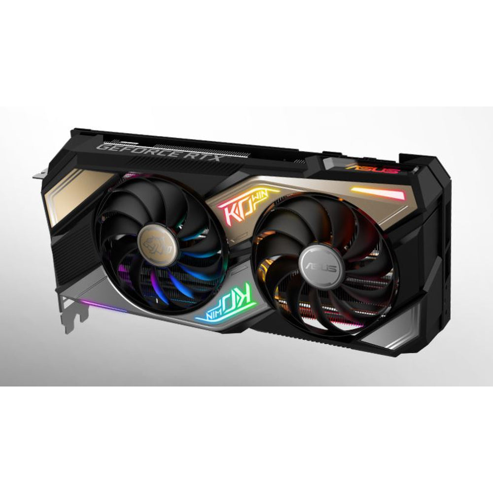 Asus NVIDIA ASUS KO GeForce RTX 3060 Ti V2 8GB GDDR6 with LHR adds a touch of flair to the next-gen gaming experience. 2 Fans