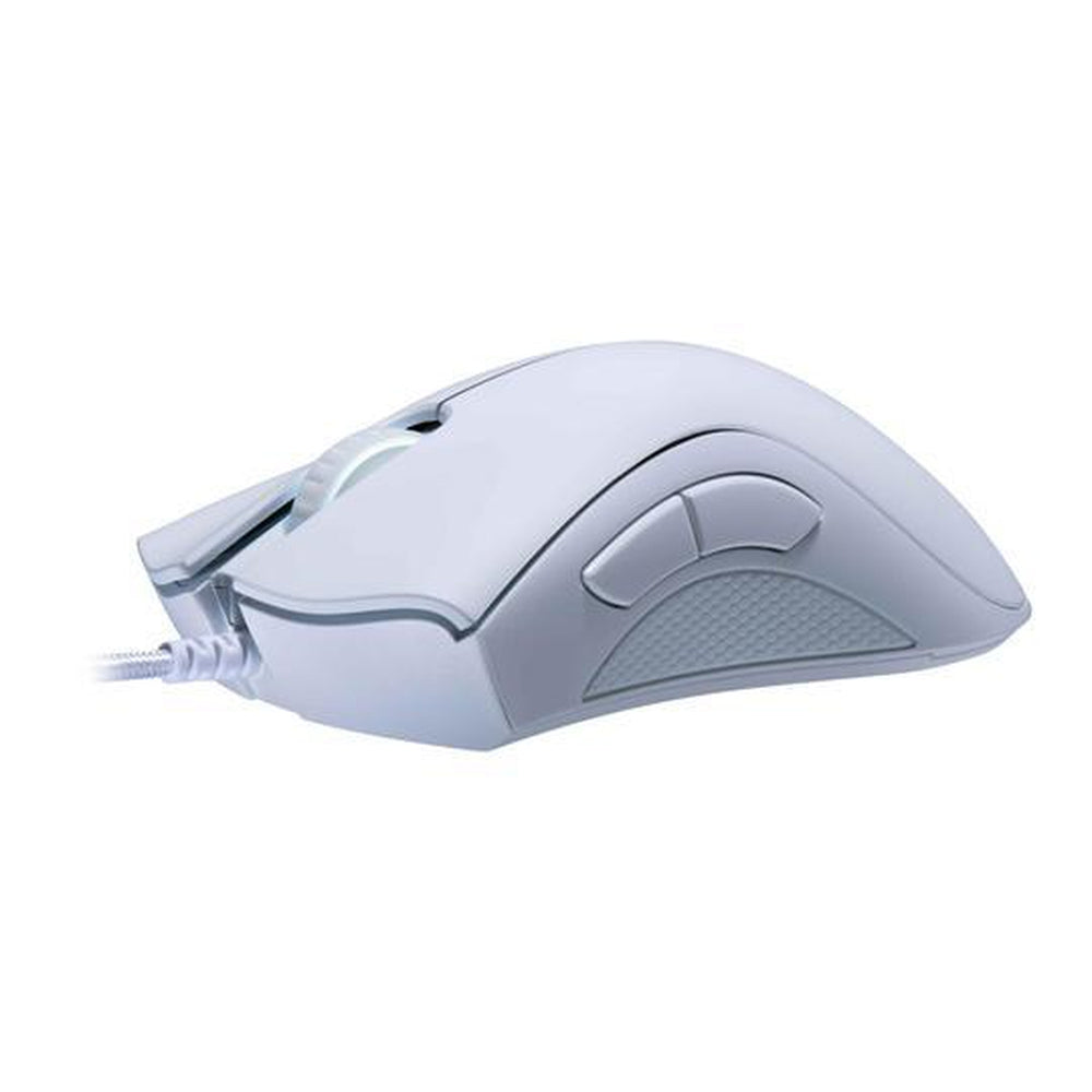 Razer DeathAdder Essential White Edition-Ergonomic Wired Gaming Mouse-FRML Packaging