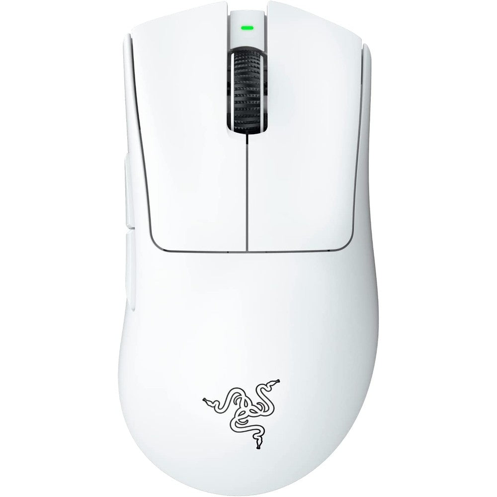 Razer DeathAdder V3 Pro-White Edition-Ultra-lightweight Wireless Ergonomic Esports Mouse