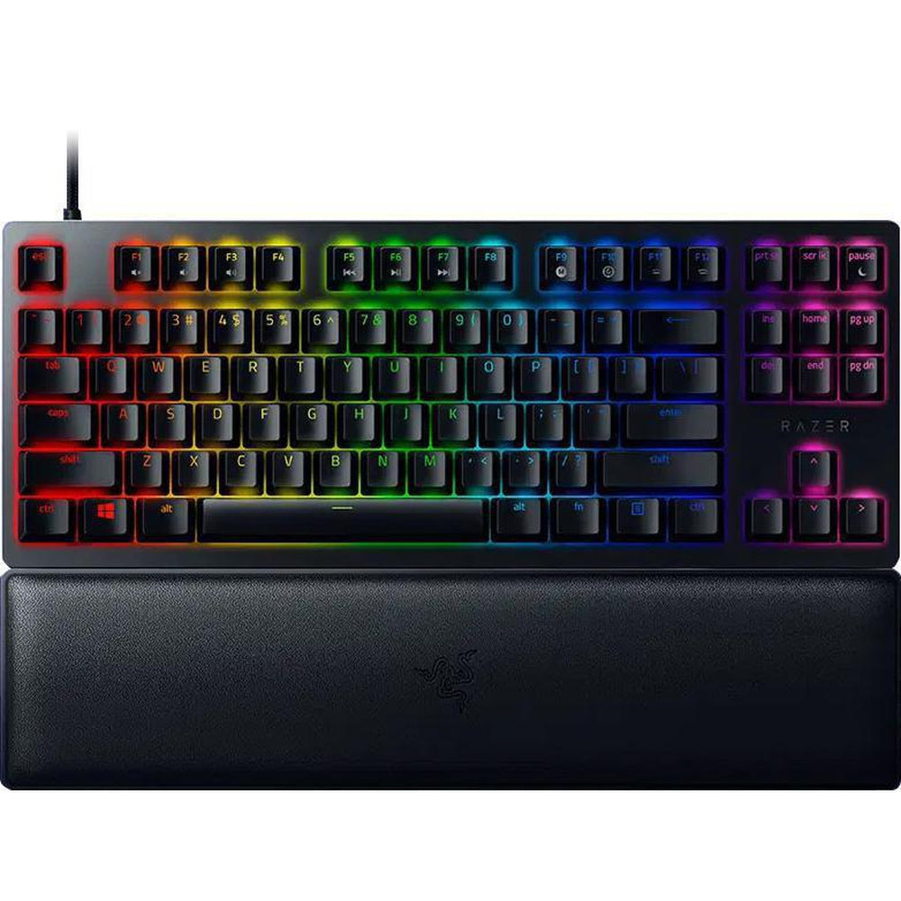 Razer Huntsman V2 Tenkeyless-Optical Gaming Keyboard (Clicky Purple Switch)-US Layout