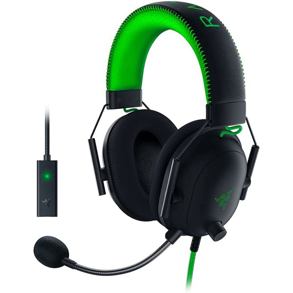 Razer BlackShark V2-Wired Gaming Headset+USB Sound Card-Special Edition with CARRY CASE
