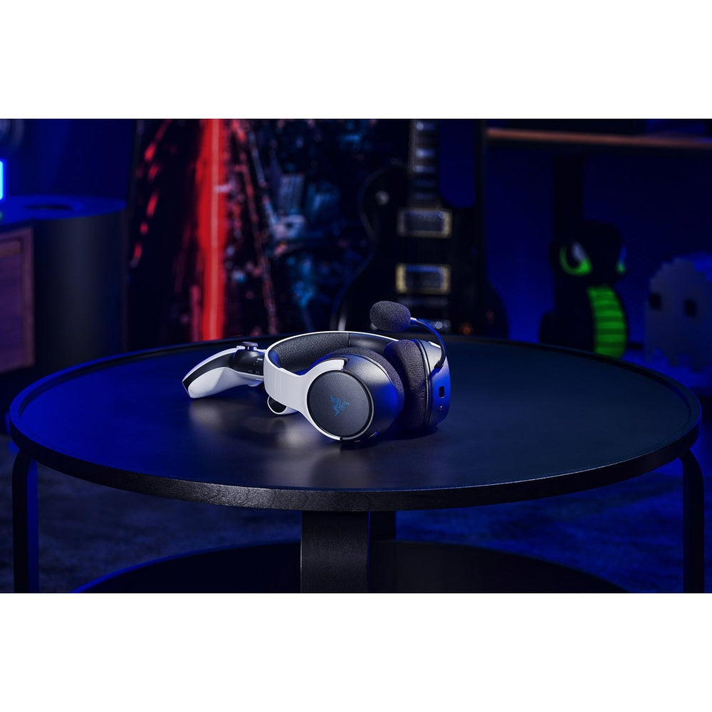 Razer Kaira for Playstation-Wireless Gaming Headset for PS5-White-FRML Packaging