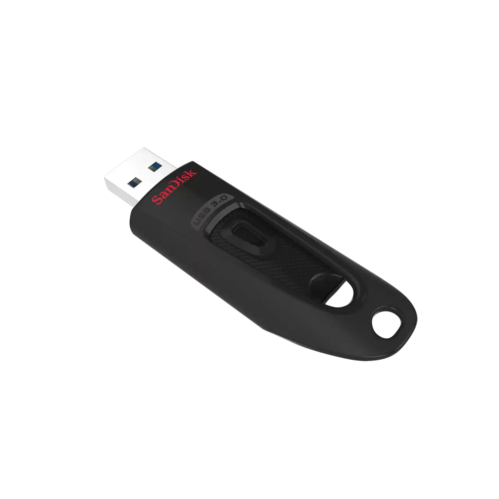 SanDisk Ultra USB 3.0 Flash Drive CZ48 512GB USB3.0 Black stylish sleek design 5Y