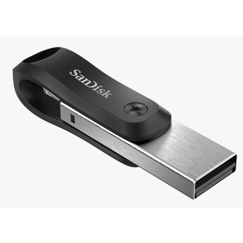 SanDisk iXpand Flash Drive Go SDIX60N 256GB Black iOS USB 3.0 2Y