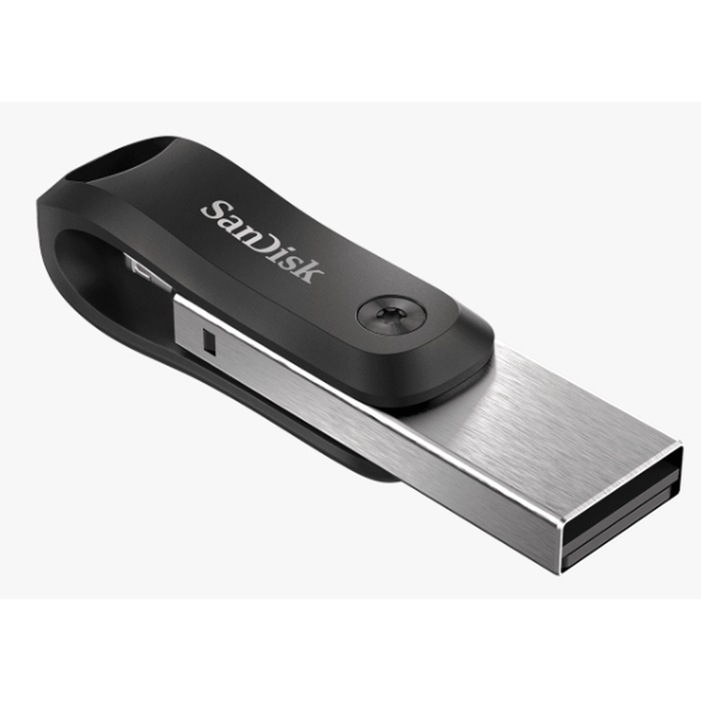 SanDisk iXpand Flash Drive Go SDIX60N 128GB Black iOS USB 3.0 2Y