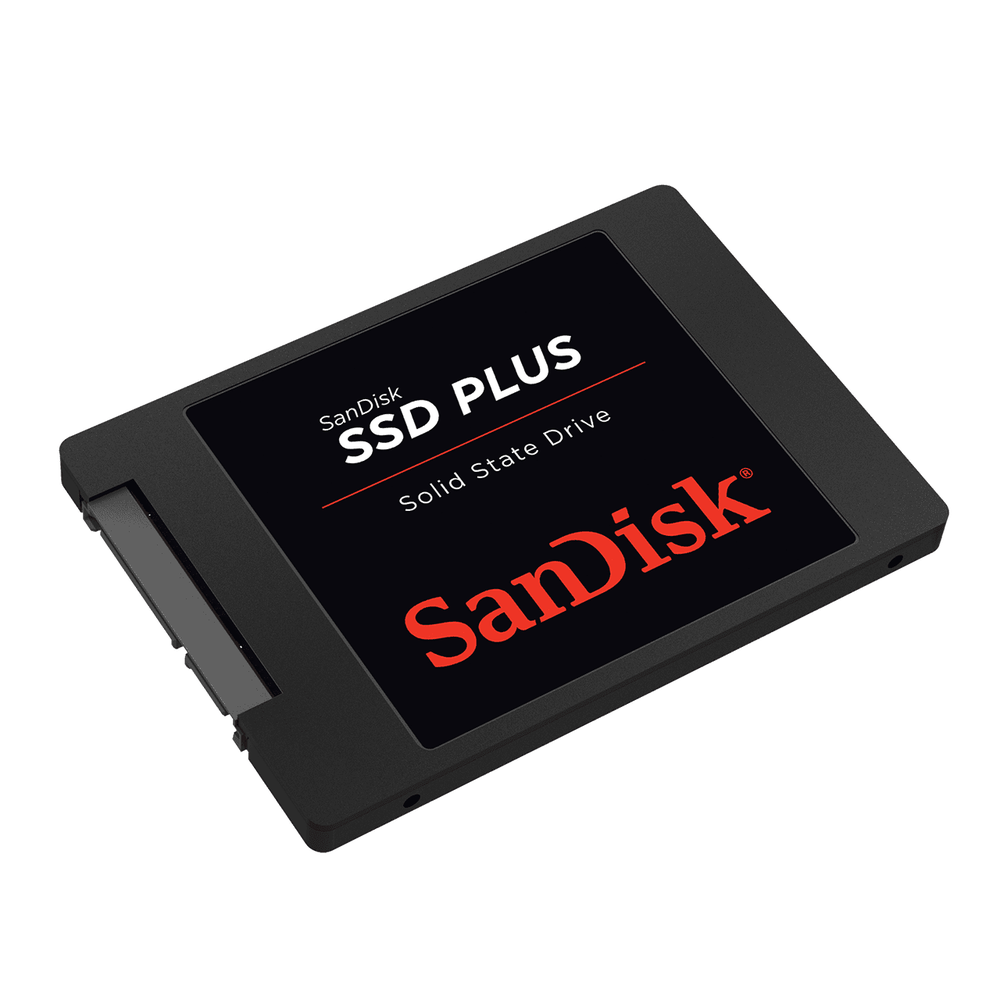 SanDisk SSD PLUS 240GB 2.5" SATA3 Seq. Read:530MB/s Seq. Write:440MB/s