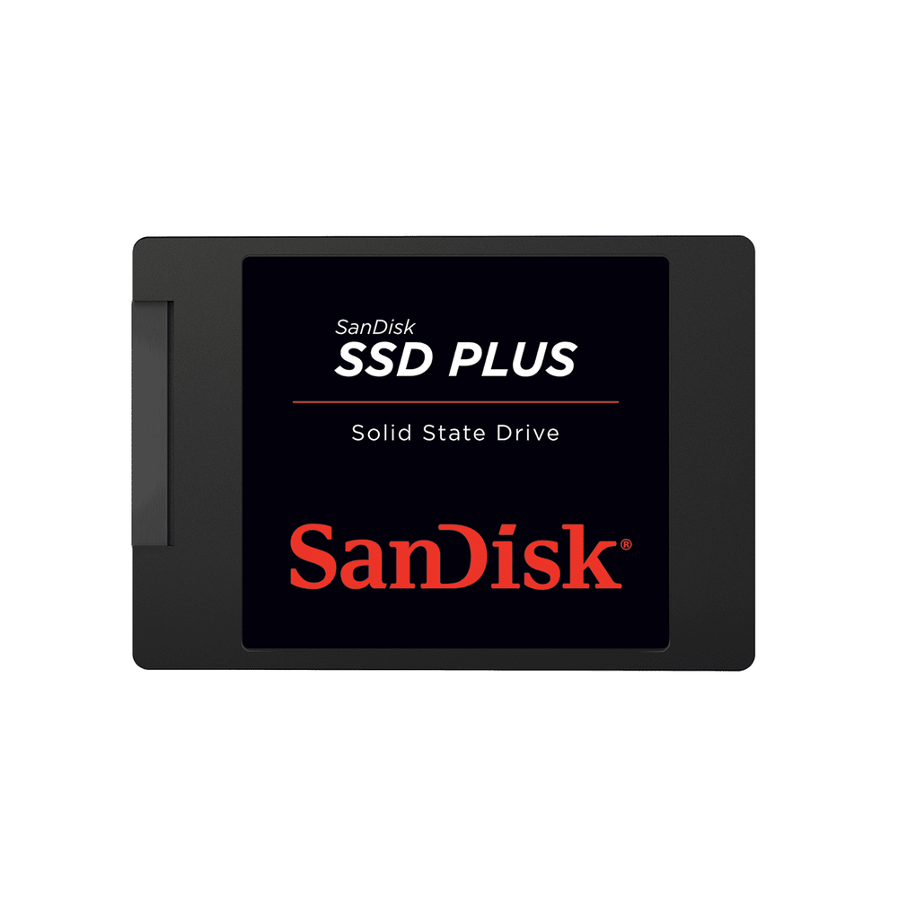 SanDisk SSD PLUS 240GB 2.5" SATA3 Seq. Read:530MB/s Seq. Write:440MB/s