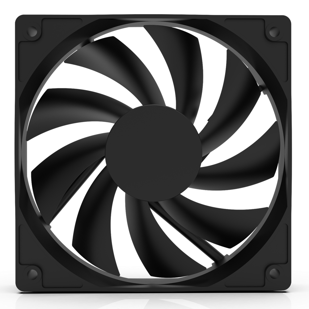 Cooler Master 120mm Silent Fan 4x Fan Pack