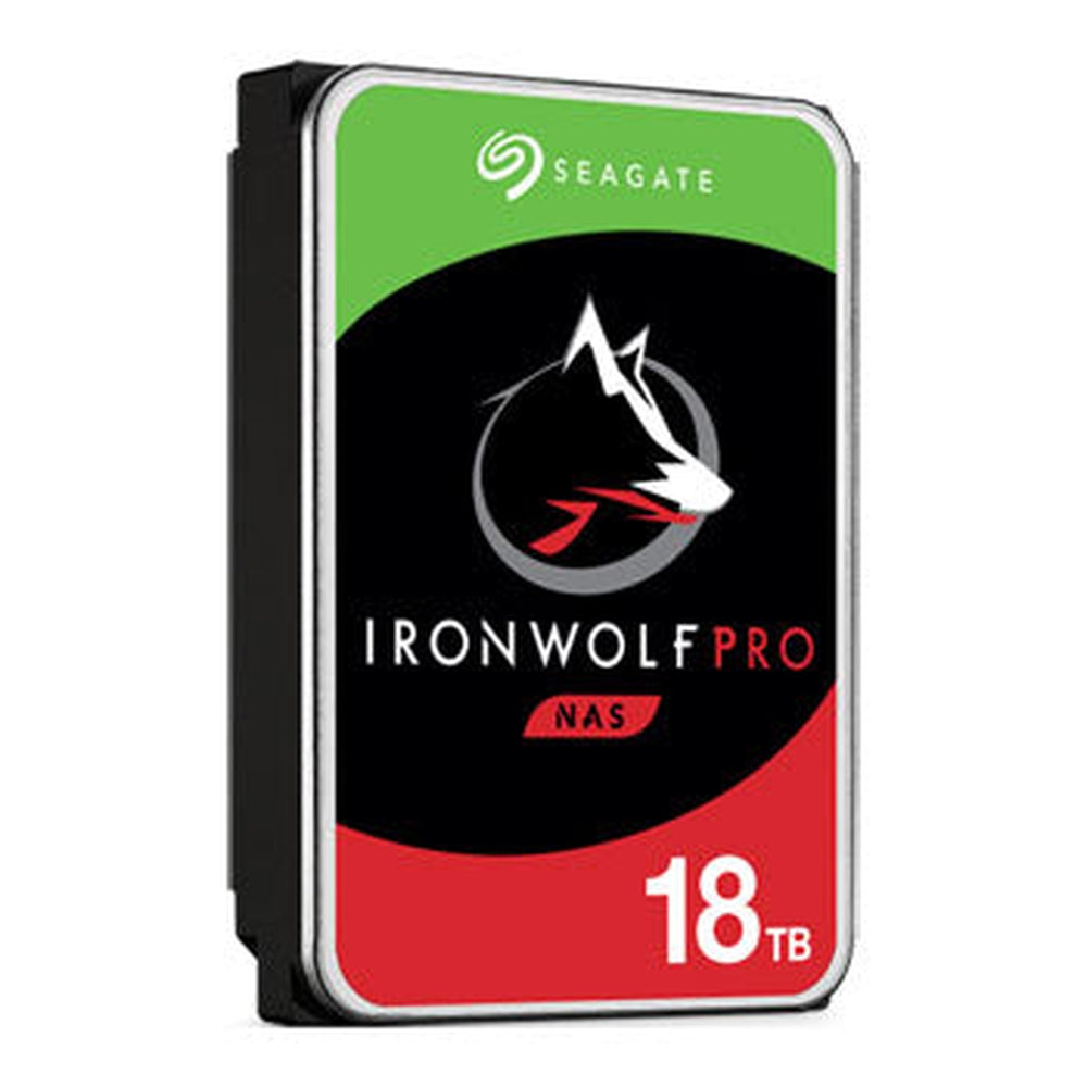 Seagate IronWolf Pro NAS 3.5" HDD 18TB SATA 6Gb/s 7200RPM 256MB Cache 5 Years or 1.2M Hours